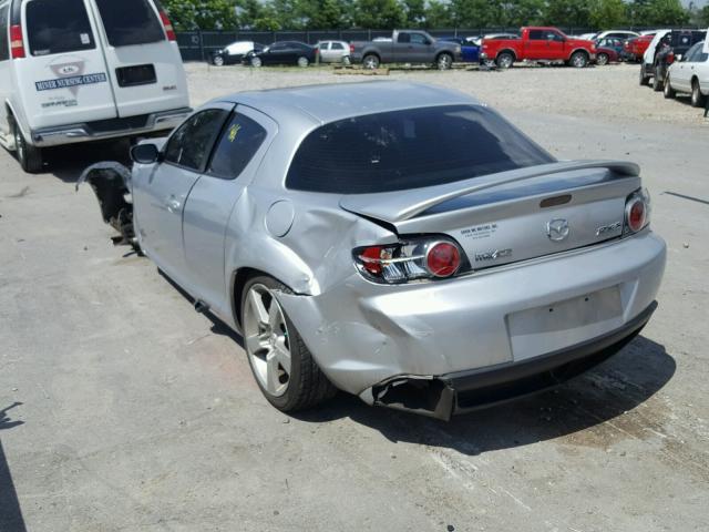 JM1FE173X70208768 - 2007 MAZDA RX8 SILVER photo 3