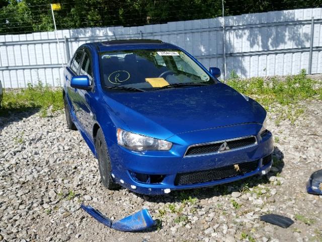 JA32X2HU0BU601183 - 2011 MITSUBISHI LANCER ES/ BLUE photo 1