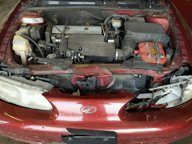 1G3NK52T1YC430473 - 2000 OLDSMOBILE ALERO RED photo 7