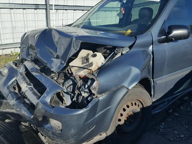 1GNDV23LX5D271496 - 2005 CHEVROLET UPLANDER L 灰色 照片 10