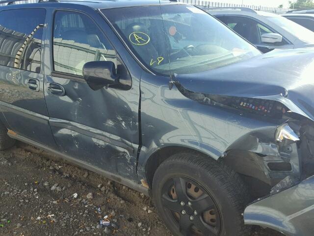 1GNDV23LX5D271496 - 2005 CHEVROLET UPLANDER L 灰色 照片 9