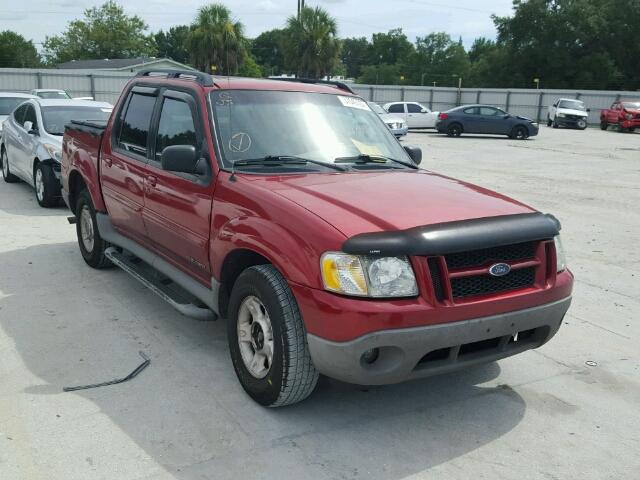 1FMZU67E92UC99270 - 2002 FORD EXPLORER S RED photo 1