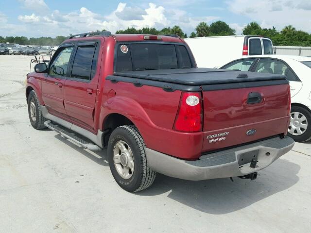 1FMZU67E92UC99270 - 2002 FORD EXPLORER S RED photo 3