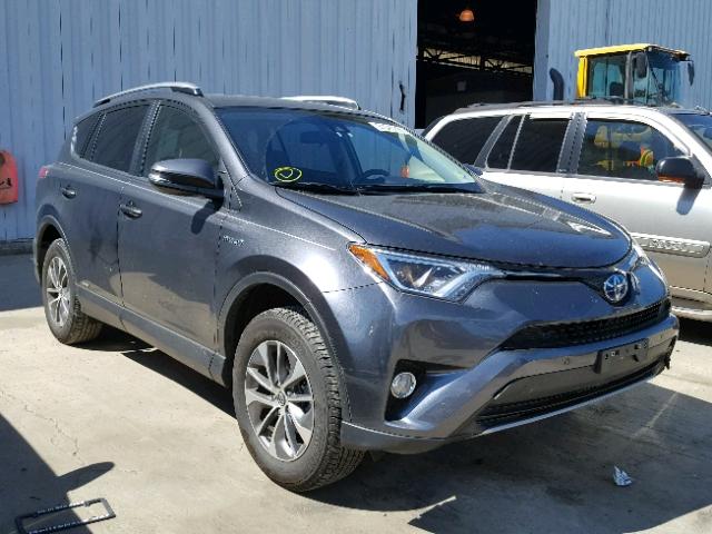 JTMRJREV5HD111628 - 2017 TOYOTA RAV4 HV LE GRAY photo 1