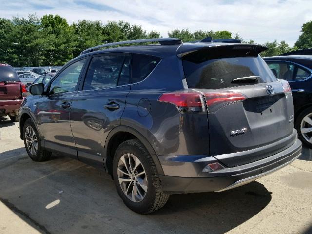 JTMRJREV5HD111628 - 2017 TOYOTA RAV4 HV LE GRAY photo 3