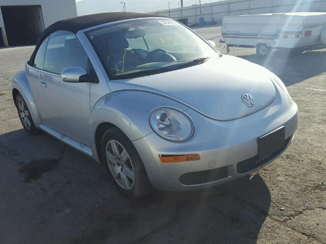 3VWRG31Y67M408676 - 2007 VOLKSWAGEN NEW BEETLE SILVER photo 1