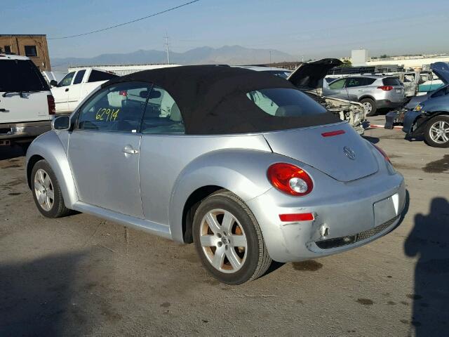 3VWRG31Y67M408676 - 2007 VOLKSWAGEN NEW BEETLE SILVER photo 3