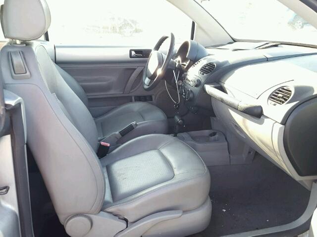 3VWRG31Y67M408676 - 2007 VOLKSWAGEN NEW BEETLE SILVER photo 5