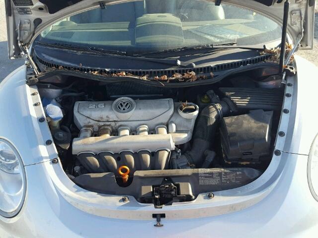 3VWRG31Y67M408676 - 2007 VOLKSWAGEN NEW BEETLE SILVER photo 7