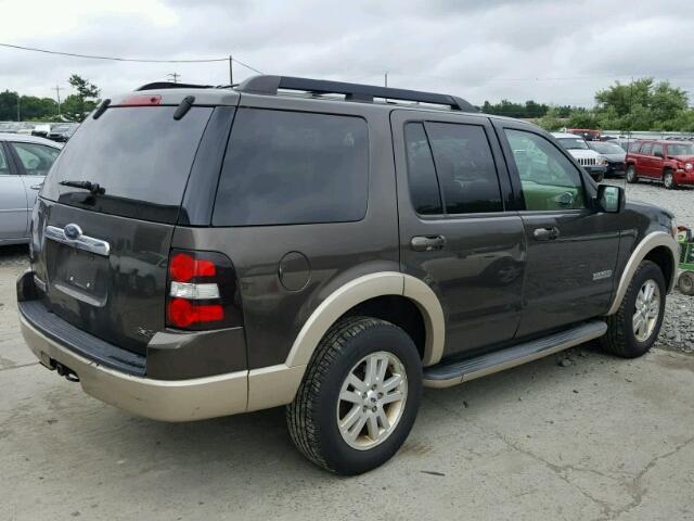 1FMEU74E08UB35035 - 2008 FORD EXPLORER E ყავისფერი ფოტო 4