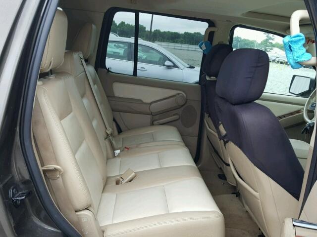 1FMEU74E08UB35035 - 2008 FORD EXPLORER E ყავისფერი ფოტო 6