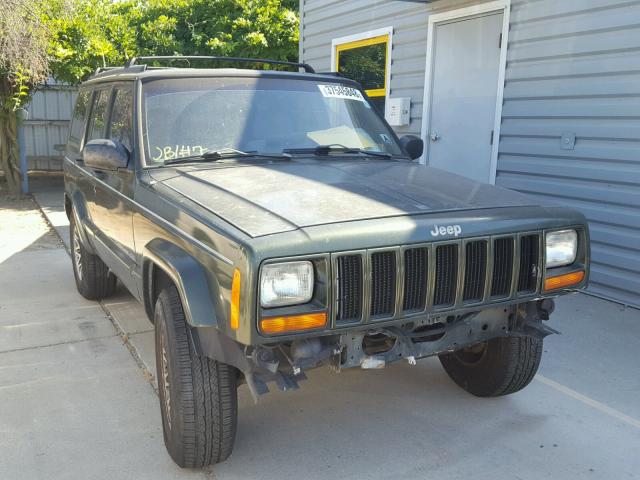 1J4FT78S4VL613514 - 1997 JEEP CHEROKEE C GREEN photo 1