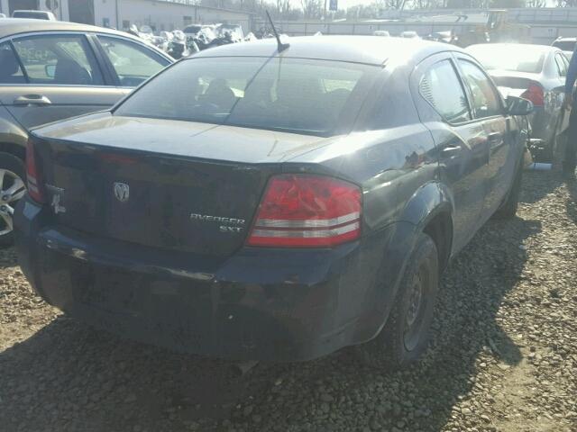 1B3CC4FB4AN103593 - 2010 DODGE AVENGER SX BLACK photo 4