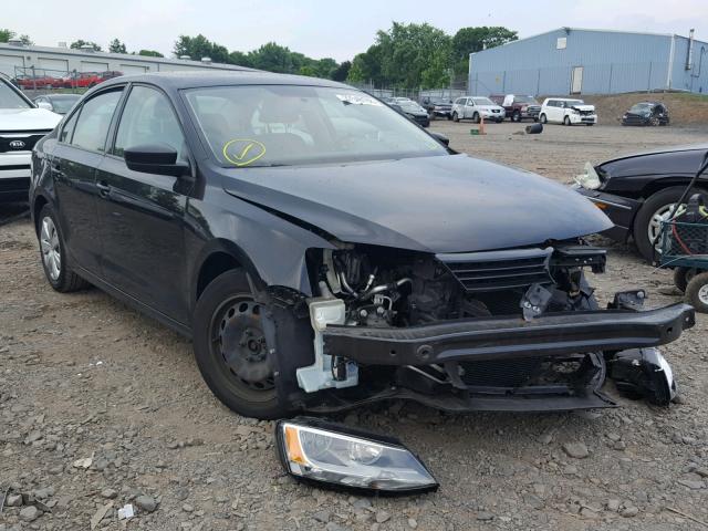 3VW2K7AJ6BM392367 - 2011 VOLKSWAGEN JETTA BASE Սև լուսանկար 1