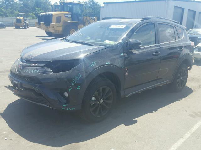 2T3RFREV4JW758712 - 2018 TOYOTA RAV4 ADVEN BLACK photo 2