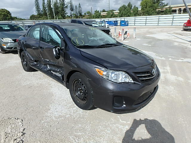 5YFBU4EE7DP096262 - 2013 TOYOTA COROLLA BA SILVER photo 1