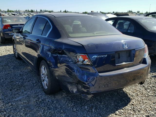 JHMCP26468C030398 - 2008 HONDA ACCORD LXP BLUE photo 3