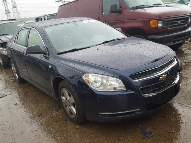 1G1ZG57B38F216689 - 2008 CHEVROLET MALIBU LS ლურჯი ფოტო 1