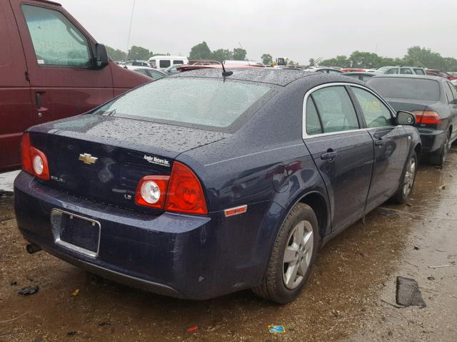 1G1ZG57B38F216689 - 2008 CHEVROLET MALIBU LS ლურჯი ფოტო 4