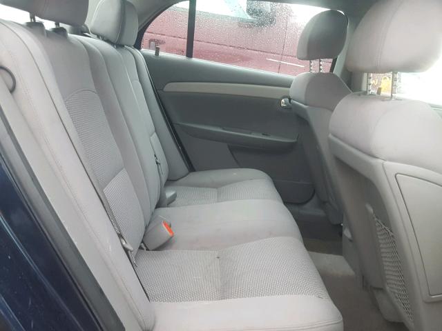 1G1ZG57B38F216689 - 2008 CHEVROLET MALIBU LS ლურჯი ფოტო 6