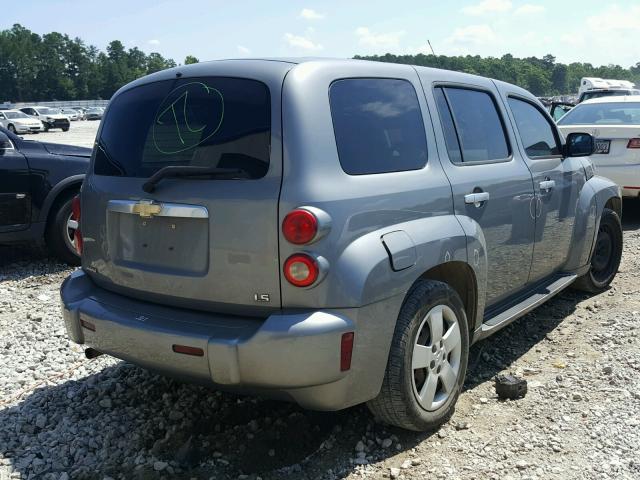 3GNDA13D26S575387 - 2006 CHEVROLET HHR LS GRAY photo 4