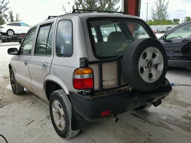 KNDJA723XT5518397 - 1996 KIA SPORTAGE GRAY photo 3