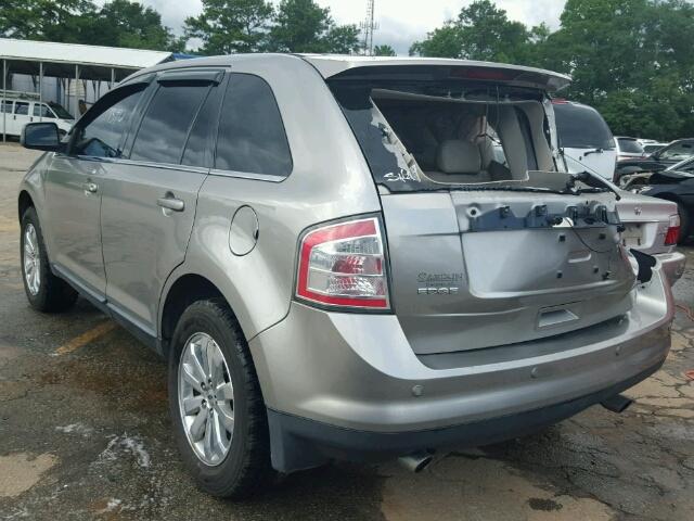 2FMDK39C98BA92855 - 2008 FORD EDGE GRAY photo 3