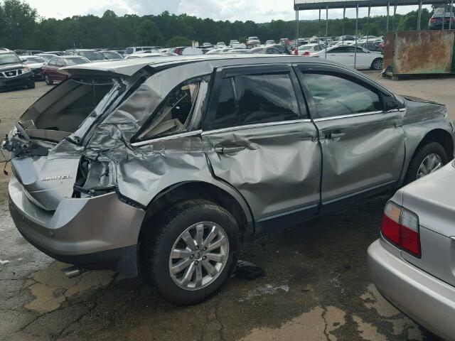 2FMDK39C98BA92855 - 2008 FORD EDGE GRAY photo 9