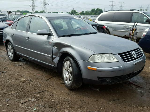 WVWRH63B63P432345 - 2003 VOLKSWAGEN PASSAT GLX 灰色 照片 1