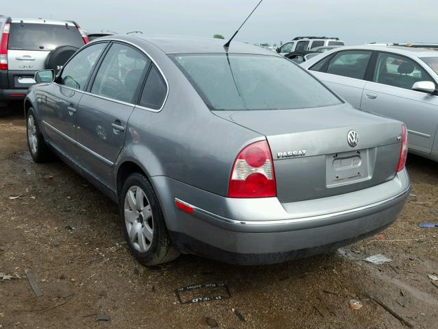 WVWRH63B63P432345 - 2003 VOLKSWAGEN PASSAT GLX 灰色 照片 3