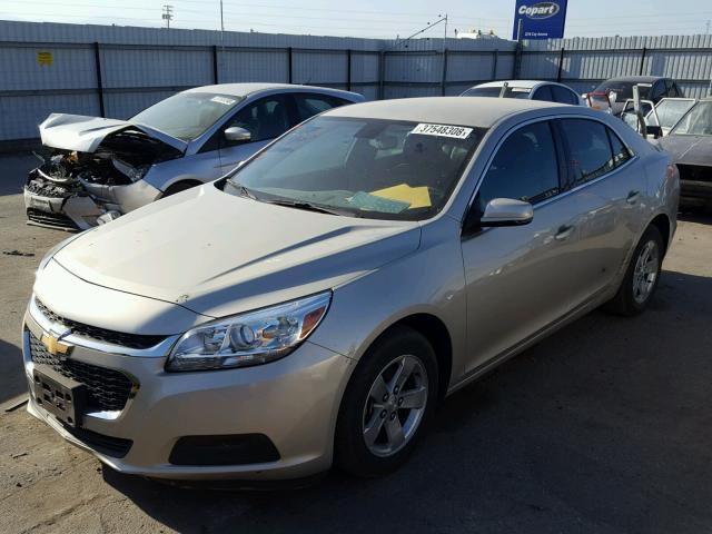 1G11C5SAXGF150079 - 2016 CHEVROLET MALIBU LIM 金色 照片 2