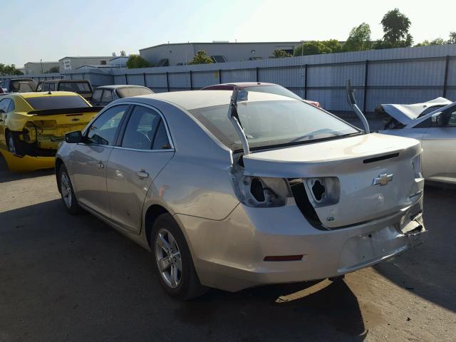 1G11C5SAXGF150079 - 2016 CHEVROLET MALIBU LIM 金色 照片 3