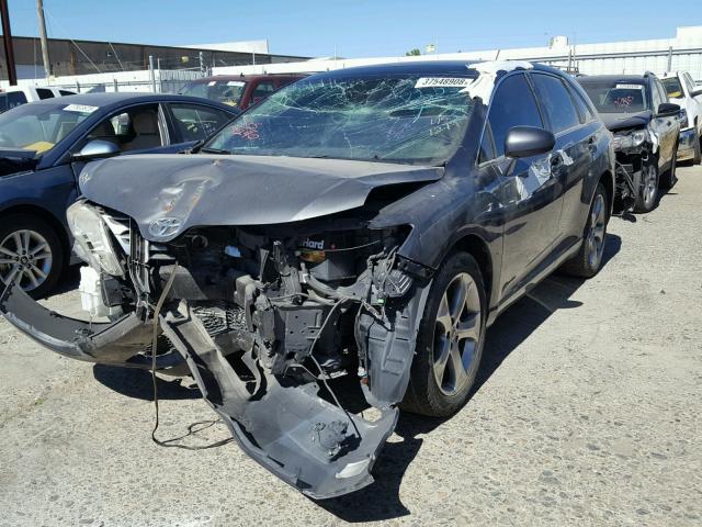 4T3ZK3BB9BU041789 - 2011 TOYOTA VENZA BASE GRAY photo 2