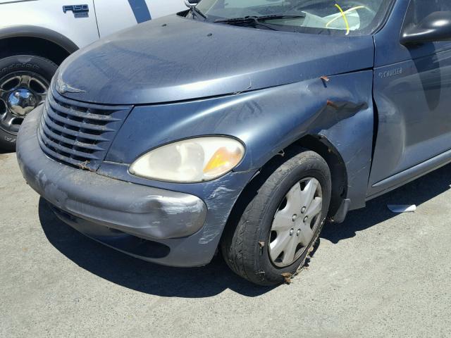 3C4FY48B92T262072 - 2002 CHRYSLER PT CRUISER GRAY photo 9