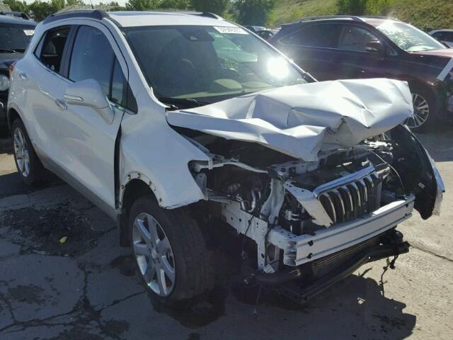 KL4CJHSB7EB555945 - 2014 BUICK ENCORE PRE WHITE photo 1