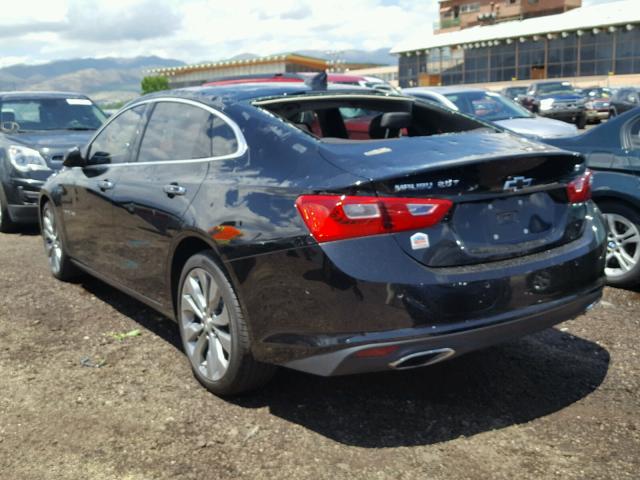 1G1ZE5SX9JF108818 - 2018 CHEVROLET MALIBU PRE BLACK photo 3