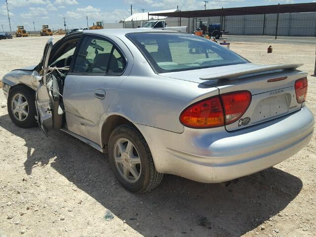 1G3NL52F44C200816 - 2004 OLDSMOBILE ALERO SILVER photo 3