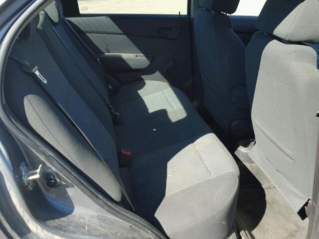 3G1TV55E79L126610 - 2009 CHEVROLET AVEO LS GRAY photo 6