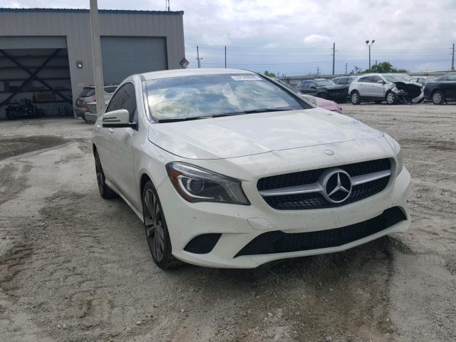 WDDSJ4EB0FN177091 - 2015 MERCEDES-BENZ CLA 250 WHITE photo 1