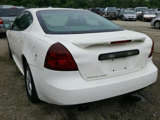 2G2WS542851143825 - 2005 PONTIAC GRAND PRIX WHITE photo 3