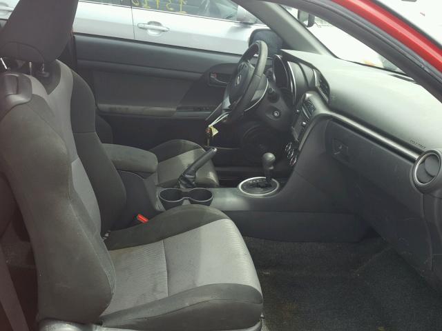 JTKJF5C76E3077365 - 2014 TOYOTA SCION TC 红色 照片 5