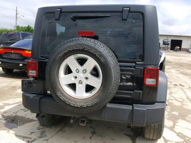 1C4AJWAGXEL260573 - 2014 JEEP WRANGLER S 黑色 照片 6