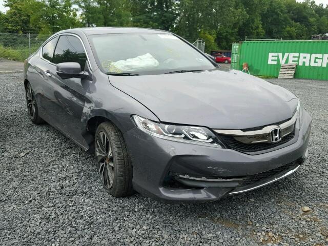 1HGCT1B84GA009092 - 2016 HONDA ACCORD EX- GRAY photo 1