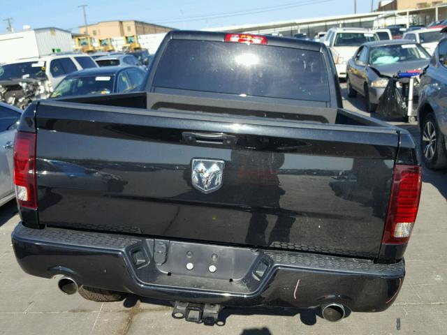 3C6JR7CTXHG573818 - 2017 RAM 1500 SPORT BLACK photo 6