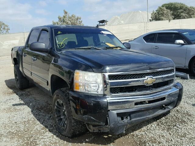 2GCEC230491112970 - 2009 CHEVROLET SILVERADO BLACK photo 1