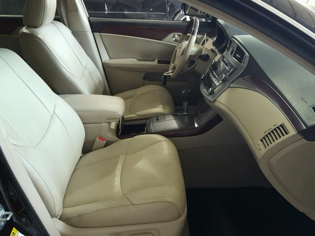 4T1BK3DBXBU379760 - 2011 TOYOTA AVALON BAS BLACK photo 5