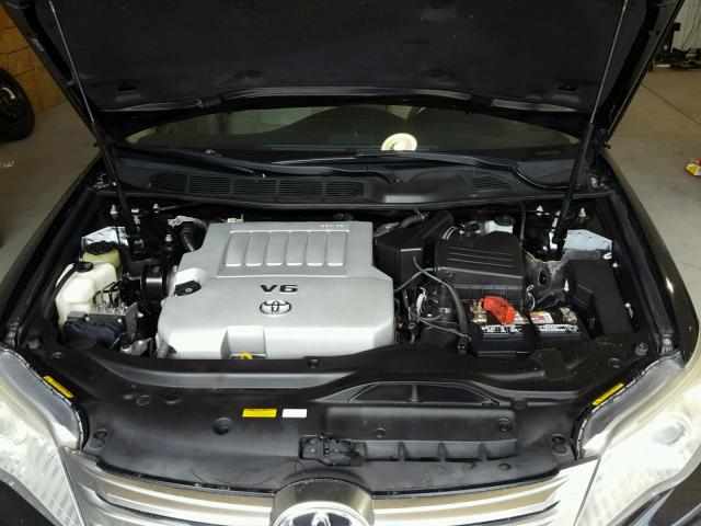 4T1BK3DBXBU379760 - 2011 TOYOTA AVALON BAS BLACK photo 7