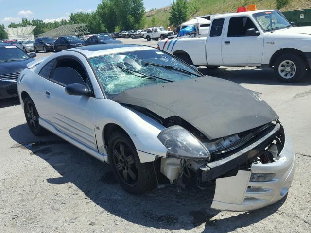 4A3AC84H02E021430 - 2002 MITSUBISHI ECLIPSE GT SILVER photo 1