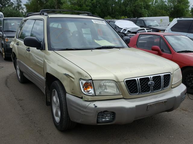 JF1SF65521H735960 - 2001 SUBARU FORESTER S GREEN photo 1