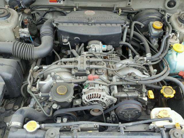 JF1SF65521H735960 - 2001 SUBARU FORESTER S GREEN photo 7